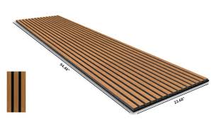 Acoustic Wood Slat Wall Panel Teak