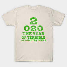 2020 A New Year Of Bad Optometry Jokes Funny Eye Chart