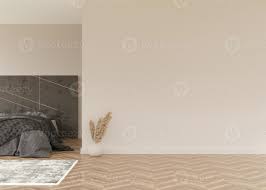 room with parquet floor cream wall and
