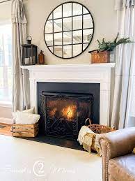 Painted Marble Fireplace Surround Two