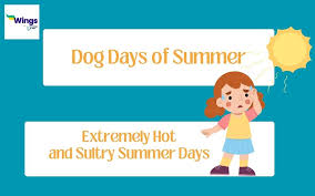 dog days of summer meaning exle
