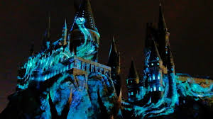 New Nighttime Lights At Hogwarts Castle Projection Show At Universal Orlando