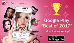 youcam makeup crowned best of 2017 by