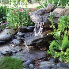 build a low maintenance water feature