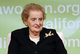 Madeleine Albright verstorben ...