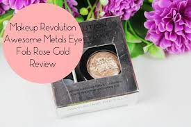 eye foils rose gold review