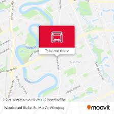 how to get to westbound riel at st