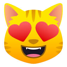The most common laughing cat emoji material is ceramic. Emoji A Smiling Cat With Eyes Of Heart Wprock