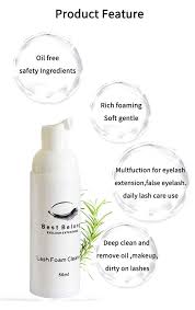 When wearing eyelash extensions the lash line is more prone to debris getting caught, therefore daily washing is a must. Lash Shampoo With Logo Lashes Eyelash Cleanser Eyelashes