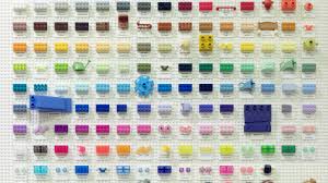 This Lego Color Chart Contains Every Color Lego That Exists