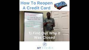 Some people close or cancel their credit cards and regret it when they learn how closing a credit card impacts your average age of accounts and credit history. How To Reopen A Closed Credit Card Creditrepair Creditrepair Youtube
