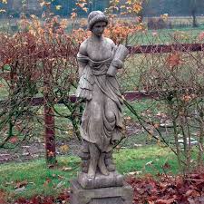 Summer Maid Stone Garden Statue