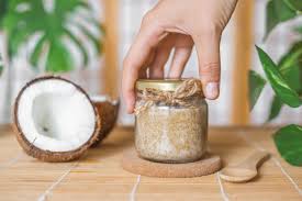 how to make coconut scrub with just 2