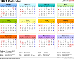 2021 calendar with india national holidays in excel format. 2021 Calendar Template 3 Year Calendar Full Page Free Printable Calendar Monthly