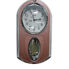 Plastic Ajanta Pendulum Wall Clock Rs
