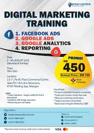 Dmc is no.1 digital marketing consultancy & training company in malaysia that provides coaching for corporate and individuals. Digital Marketing Training Social Media Sold Out Career Centre Malaysia