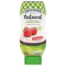 natural fruit spread strawberry