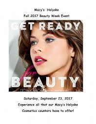 fall 2017 beauty week event holyoke mall
