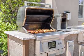 pellet grill outdoor kitchen 3 major