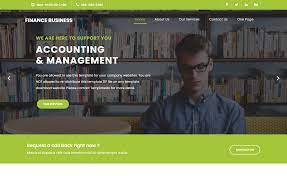 finance business free bootstrap 4
