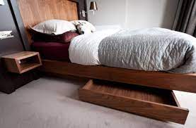 30 Stylish Floating Bed Design Ideas