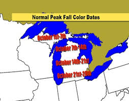 Michigans Average Fall Color Dates And How Is This Year