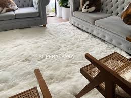 baby alpaca fur rug