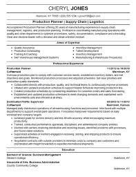 Revolves mainly around the candidate's current and past this hybrid format combines several aspects of the chronological and functional resume formats. Production Planner Resume Example Manufacturing Supply Chain