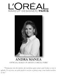 andra manea the official makeup artist