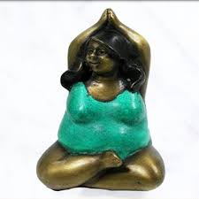 China Good Poses Woman Bronze