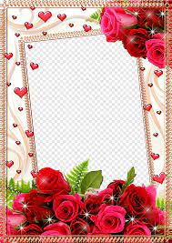 rose frame png images pngegg