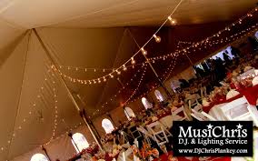 Dj In Pittsfield Mass Dj Chris Plankey Serving The Berkshires In Western Mass Wedding String Lights