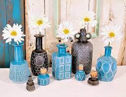 Spray Paint Glass Bottles And Decanters