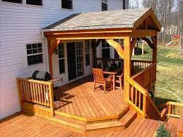 Open Porch With Deck Archadeck