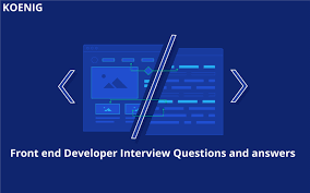 front end developer interview questions