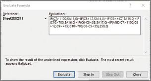 Microsoft Excel How To Evaluate