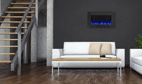 Allure Wall Mount Electric Fireplace