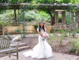 summer wedding at brookside gardens