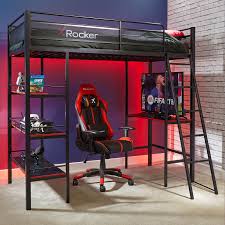 fortress gaming bunk with desk