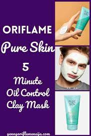 oriflame pure skin 5 minute oil control