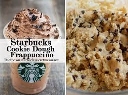 Top with your choice of chocolate or regular whipped cream. Starbucks Cookie Dough Frappuccino Starbucks Secret Menu Starbucks Cookies Starbucks Recipes Starbucks Drinks Recipes