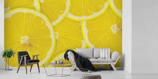 Yellow Wallpaper Wallsauce Uk