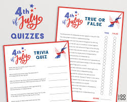 On july 4th, which classic children's book was published? Fourth Of July Trivia Quiz 4th Of July True Or False Etsy