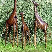 Giraffe Garden Sculptures Majestic