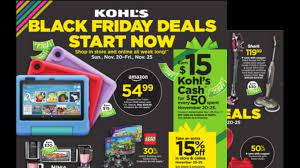 kohl s black friday ad is here and it s