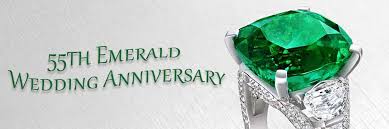 55th emerald anniversary gift ideas