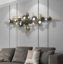 Blend Modern Abstract Metal Wall Decor