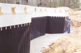 Dimpled Membranes For Drainage Icf