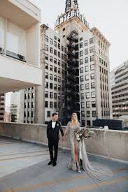 iconic rooftop wedding in downtown salt