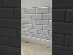 wall 3d effect panels white tiles pvc